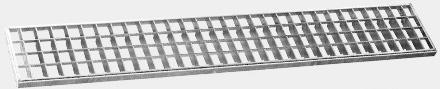 Mesh channel grate